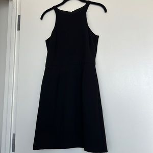 J.Crew Skater Mini Sleeveless Black Pocket Dress 2